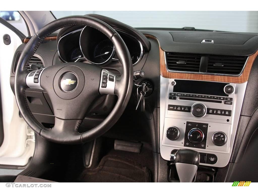 2008 Malibu LT Sedan - White / Ebony photo #6