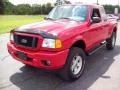 Bright Red - Ranger Edge SuperCab 4x4 Photo No. 2