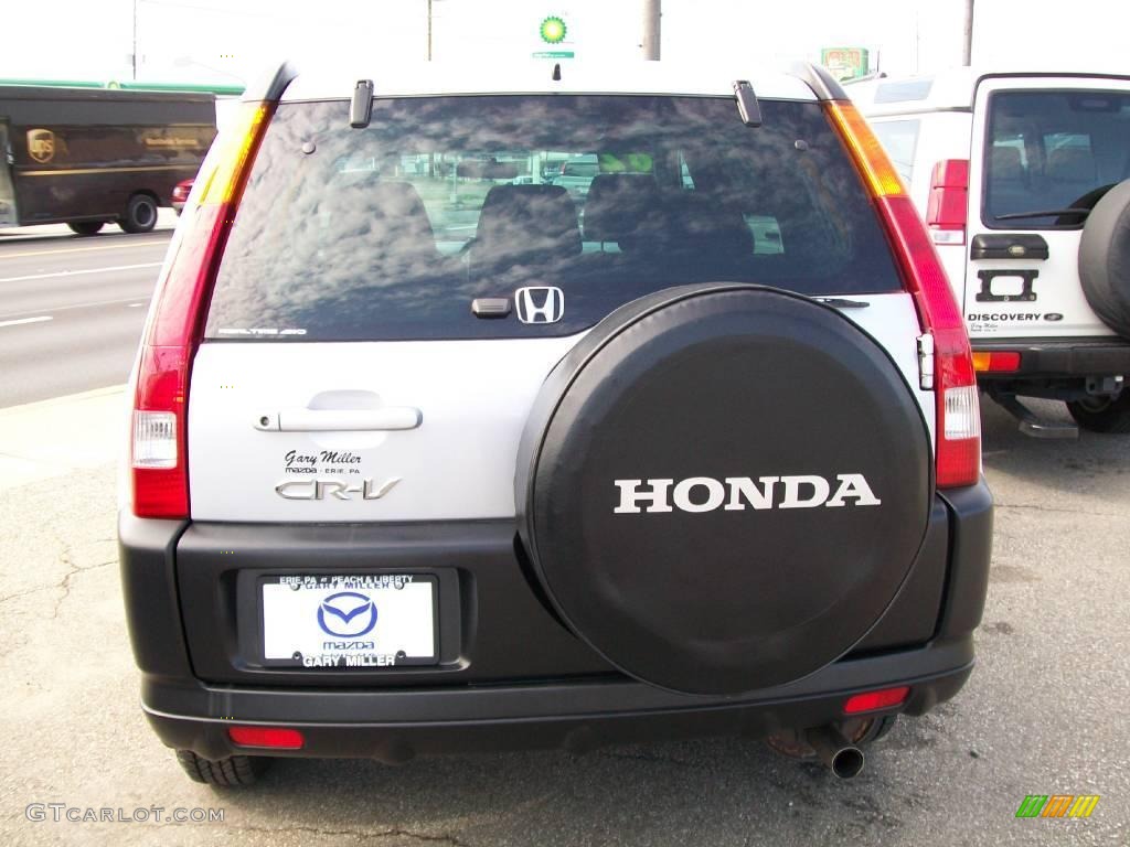 2002 CR-V EX 4WD - Satin Silver Metallic / Black photo #4