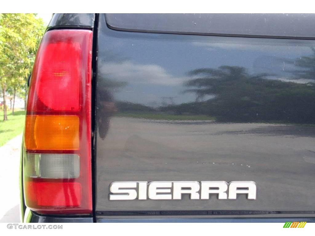 2003 Sierra 2500HD SLE Extended Cab 4x4 - Carbon Metallic / Dark Pewter photo #21