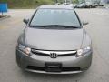 2008 Galaxy Gray Metallic Honda Civic LX Sedan  photo #9