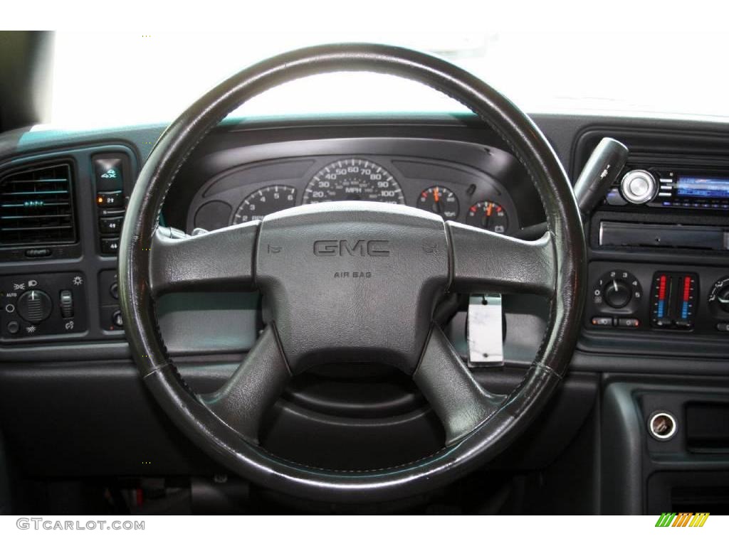 2003 Sierra 2500HD SLE Extended Cab 4x4 - Carbon Metallic / Dark Pewter photo #60