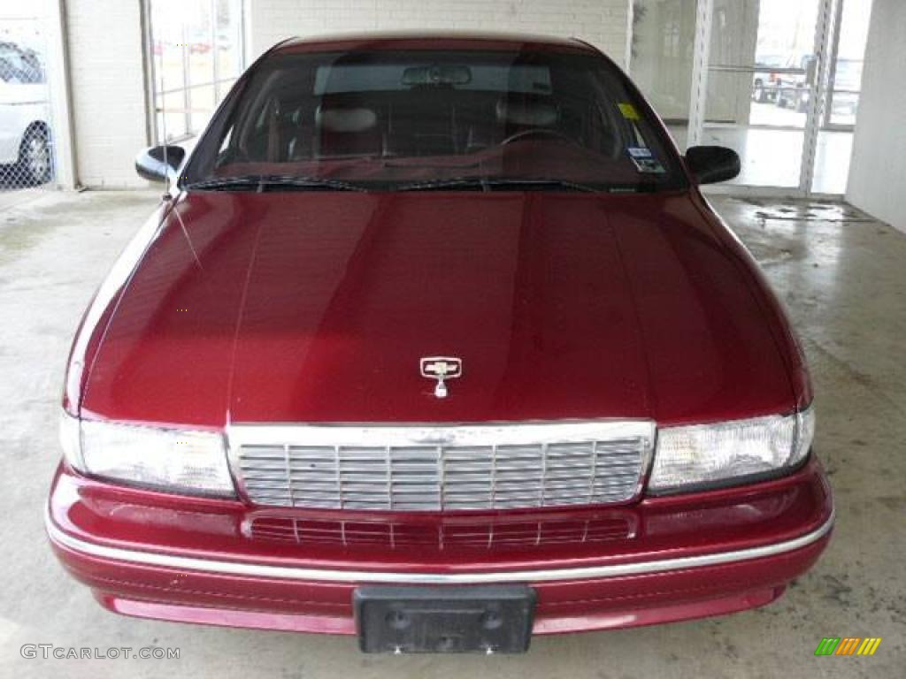 1996 Caprice Classic Sedan - Dark Cherry Metallic / Burgundy Red photo #2