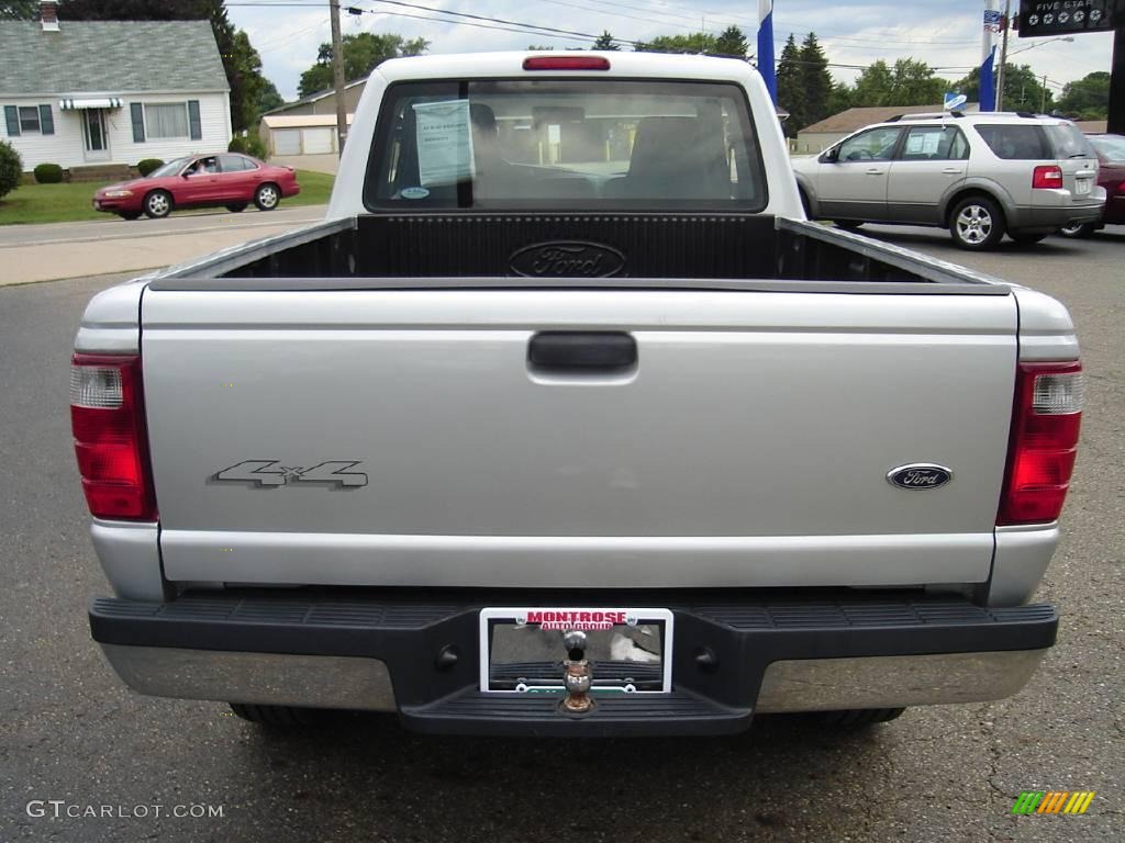 2004 Ranger XLT SuperCab 4x4 - Silver Metallic / Black/Gray photo #4