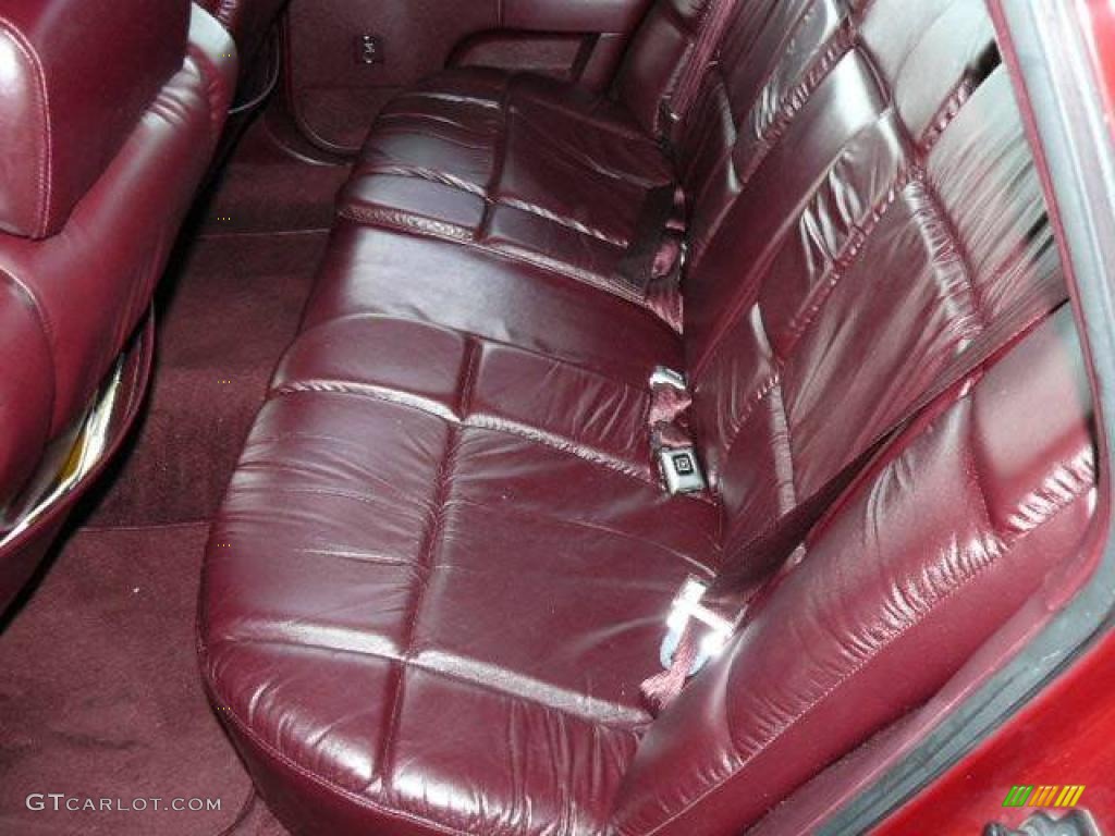 1996 Caprice Classic Sedan - Dark Cherry Metallic / Burgundy Red photo #10