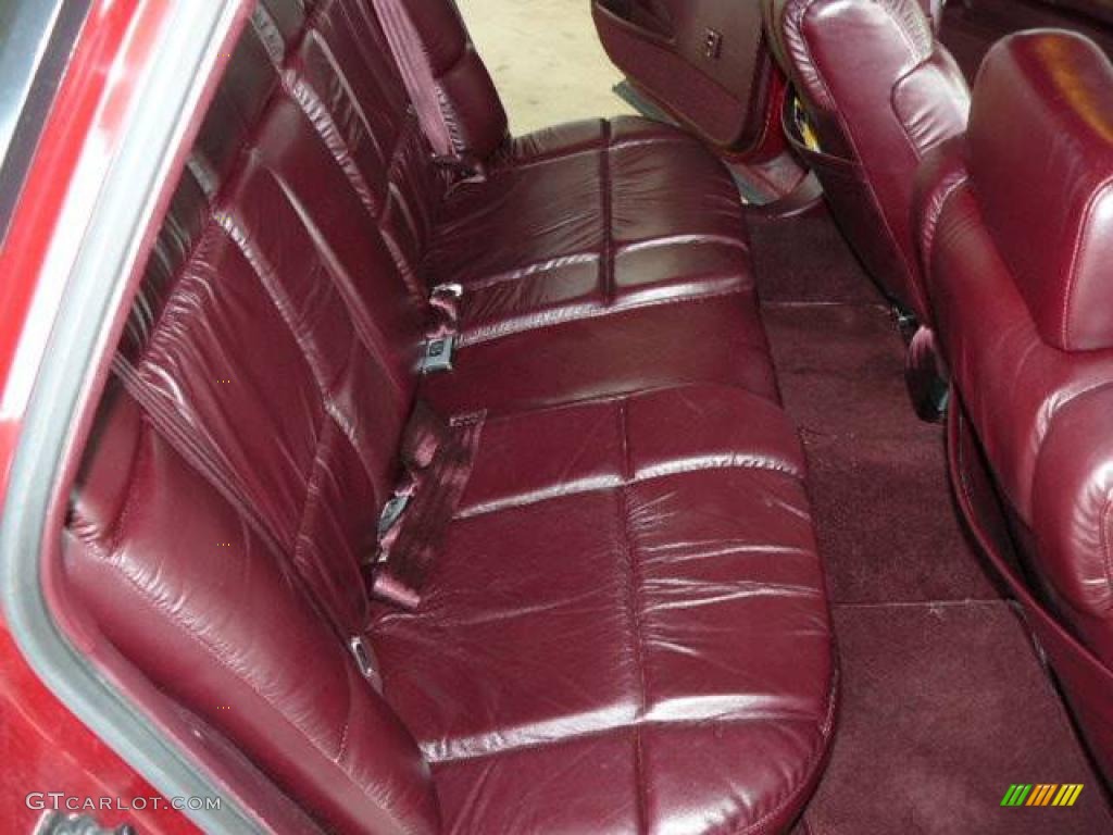 1996 Caprice Classic Sedan - Dark Cherry Metallic / Burgundy Red photo #11