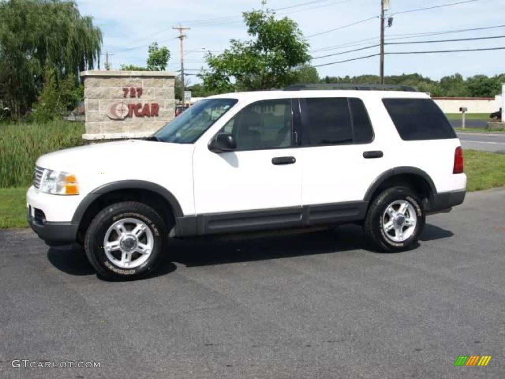 Oxford White Ford Explorer