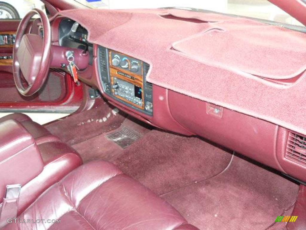 1996 Caprice Classic Sedan - Dark Cherry Metallic / Burgundy Red photo #13