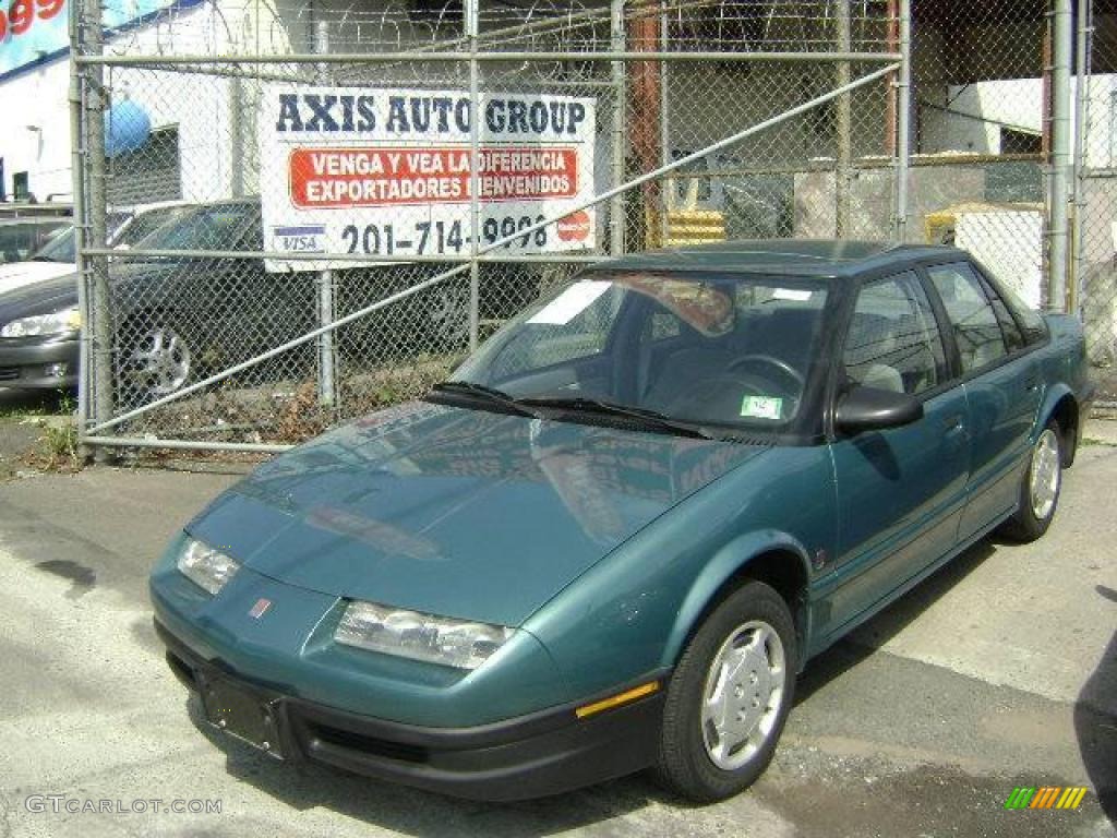 1995 S Series SL1 Sedan - Medium Blue Green Metallic / Gray photo #1