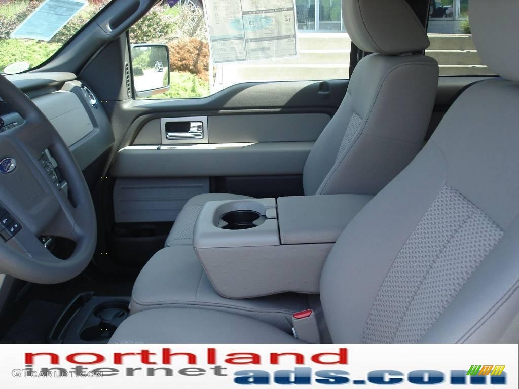 2010 F150 XLT SuperCab 4x4 - Oxford White / Medium Stone photo #11