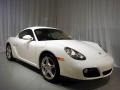 2009 Carrara White Porsche Cayman   photo #8