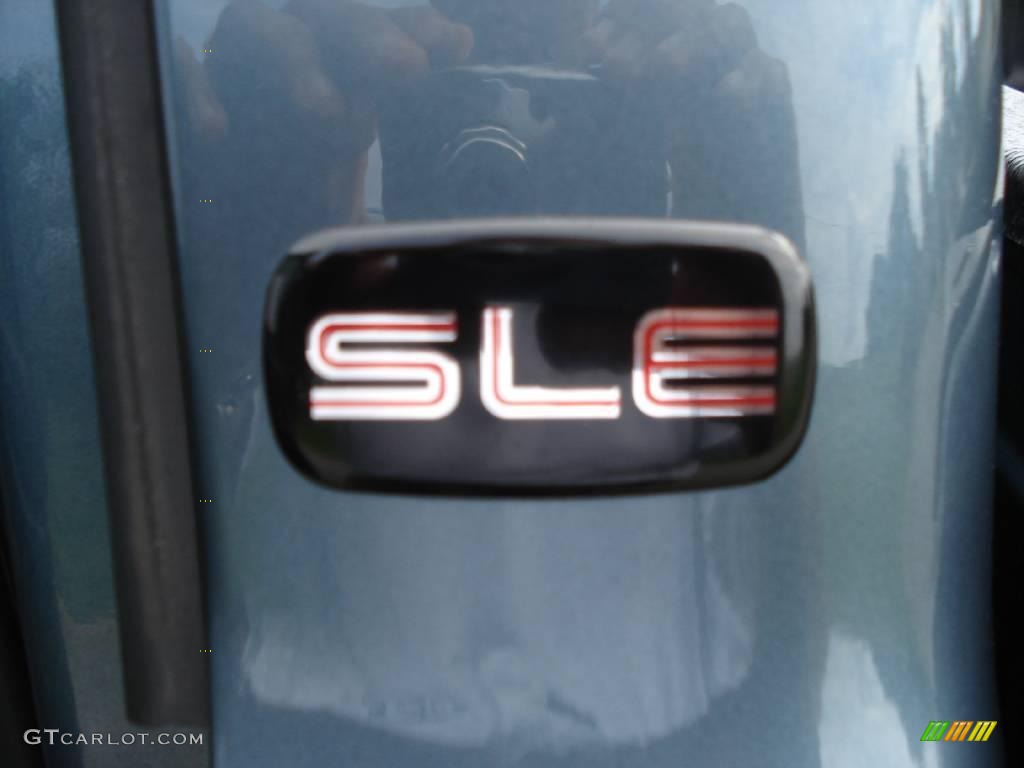 2006 Sierra 1500 SLE Crew Cab - Stealth Gray Metallic / Dark Pewter photo #8