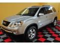 Liquid Silver Metallic - Acadia SLT AWD Photo No. 3