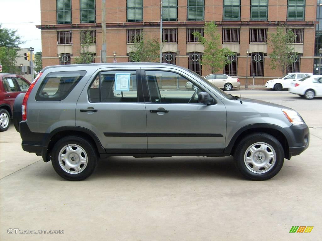 2006 CR-V LX 4WD - Silver Moss Metallic / Black photo #5
