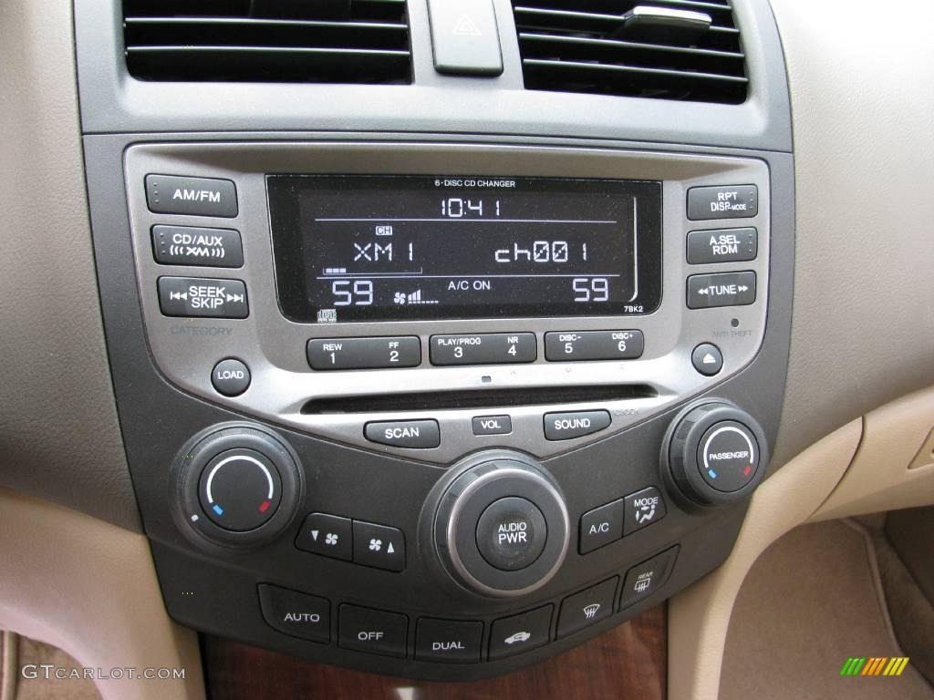 2007 Accord EX-L Sedan - Taffeta White / Ivory photo #17