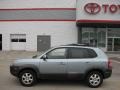 2005 Alpine Frost Light Blue Hyundai Tucson GLS V6 4WD  photo #2