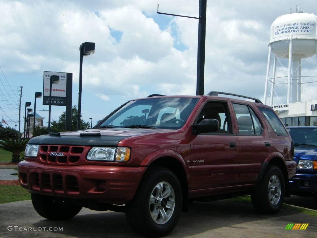 2000 Rodeo LS - Palazzo Red Mica / Beige photo #1