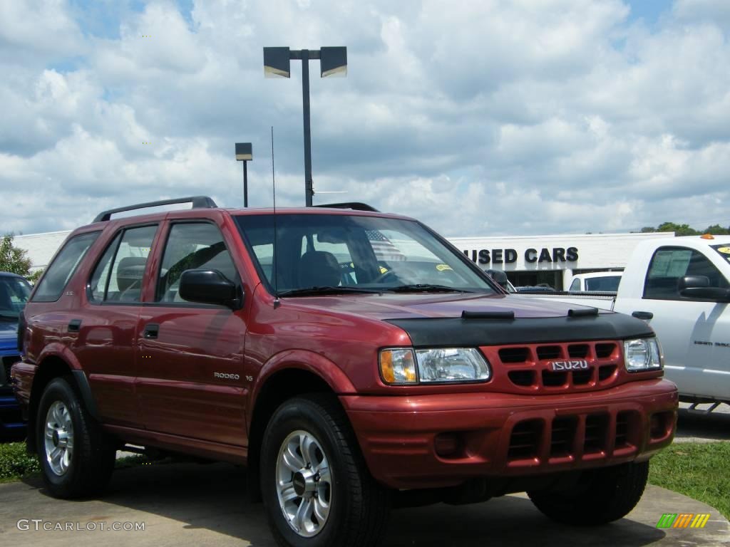 2000 Rodeo LS - Palazzo Red Mica / Beige photo #5