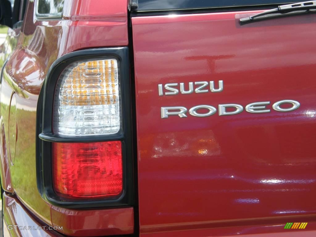 2000 Rodeo LS - Palazzo Red Mica / Beige photo #8