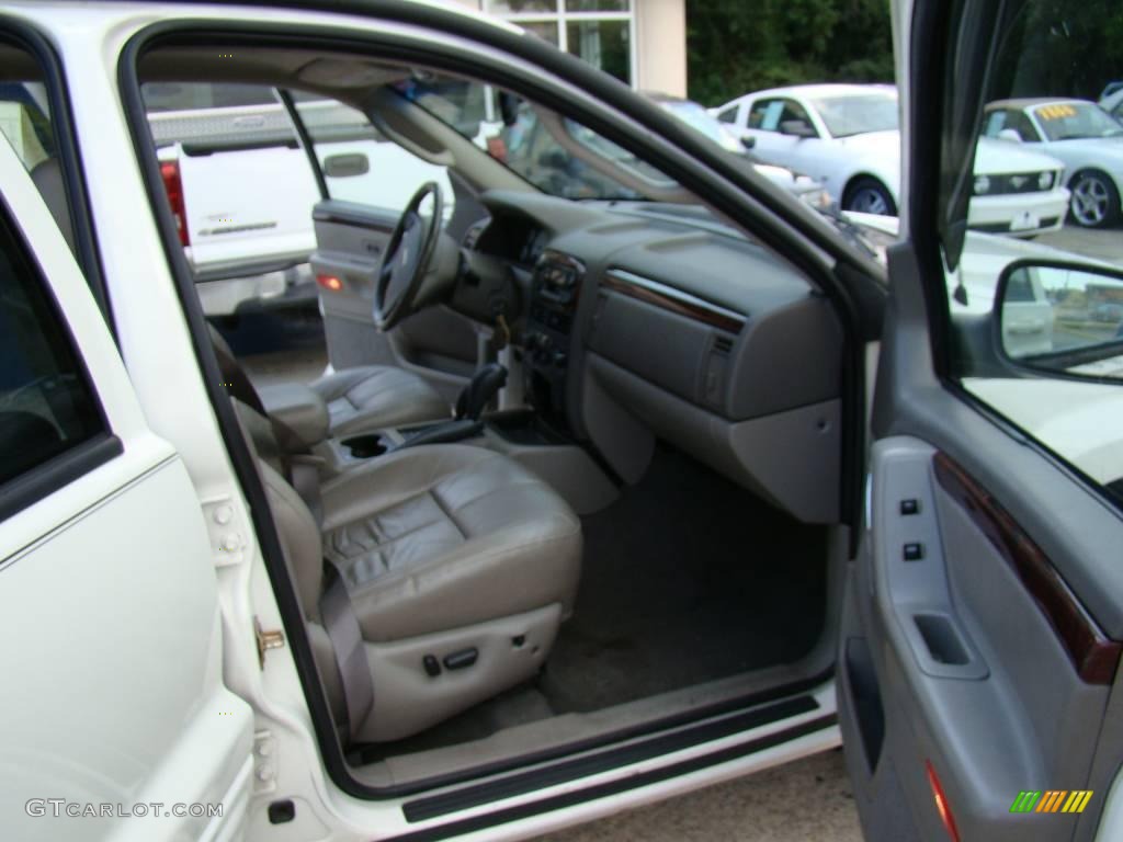 2002 Grand Cherokee Limited 4x4 - Stone White / Dark Slate Gray photo #9