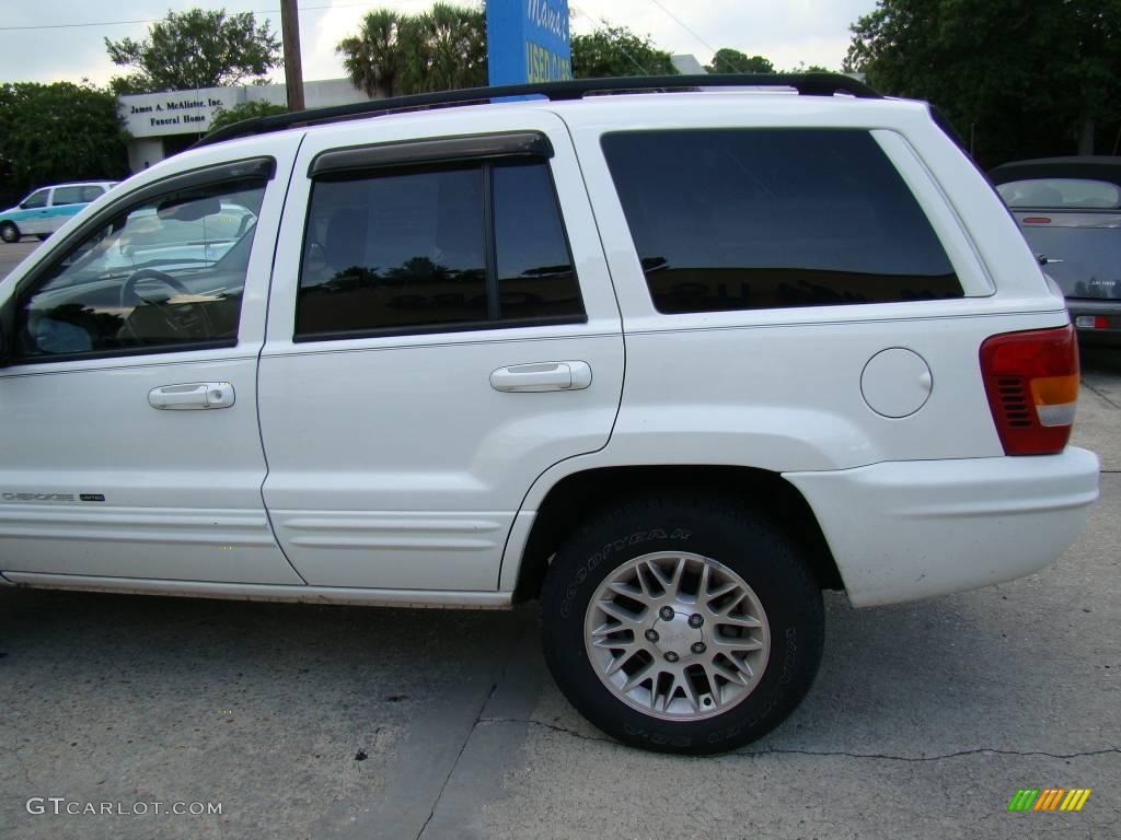 2002 Grand Cherokee Limited 4x4 - Stone White / Dark Slate Gray photo #21