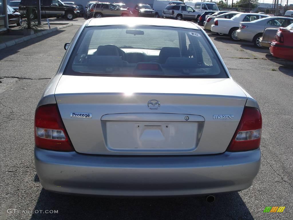 2000 Protege ES - Highlight Silver Metallic / Gray photo #6