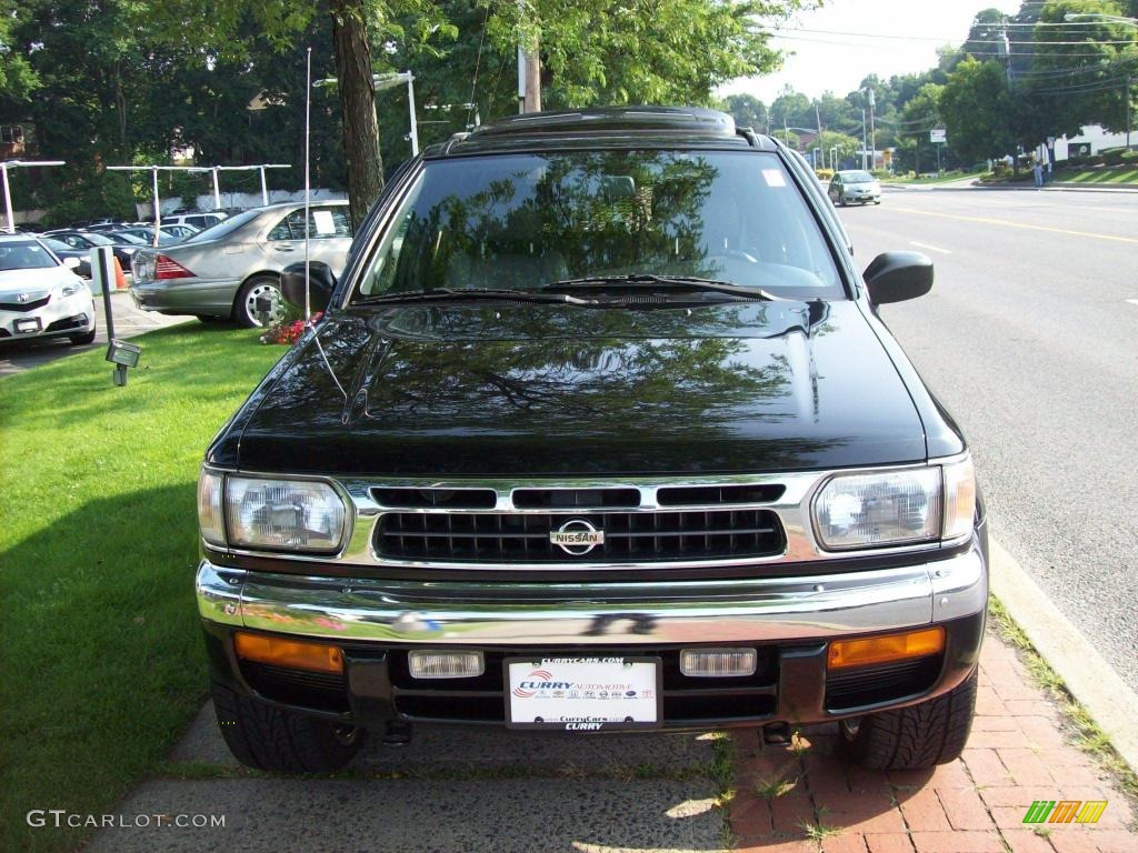1999 Pathfinder SE Limited 4x4 - Super Black / Gray photo #3
