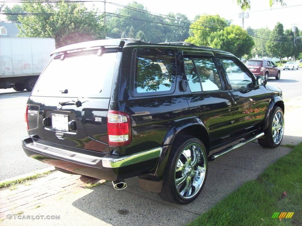 1999 Pathfinder SE Limited 4x4 - Super Black / Gray photo #5