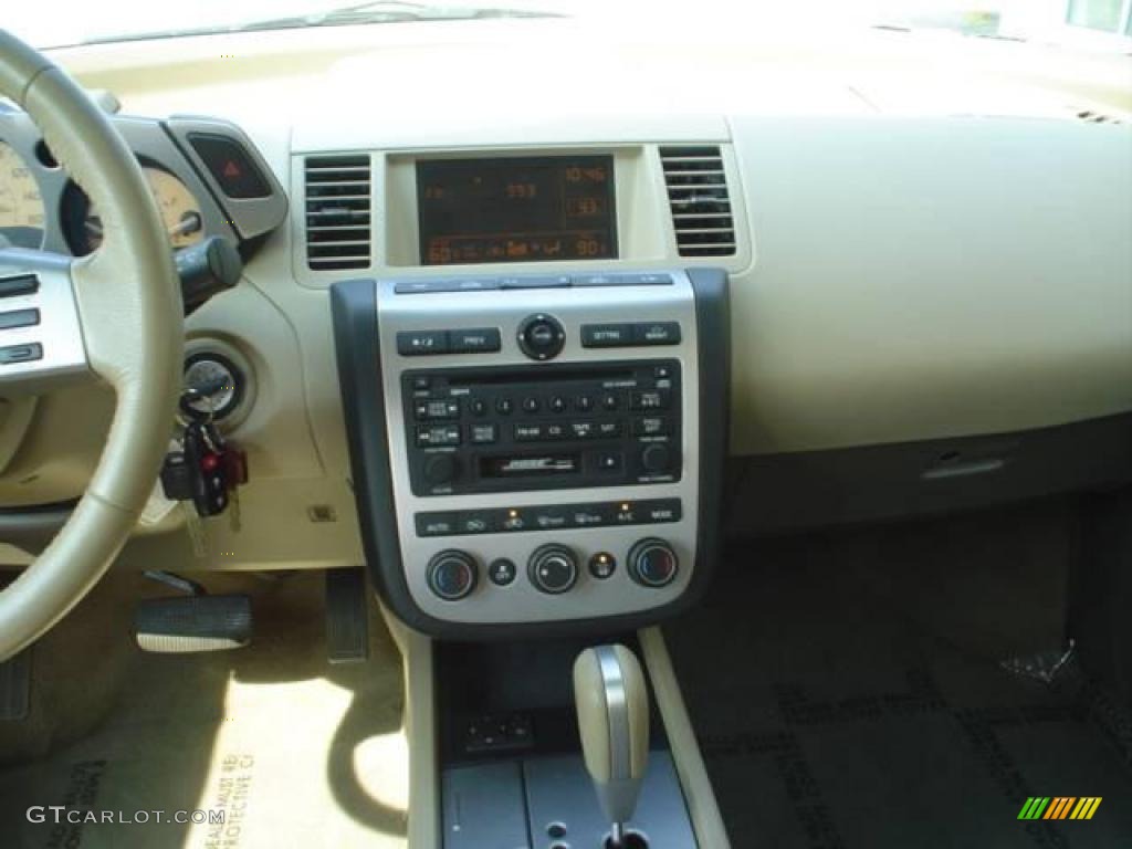 2003 Murano SL - Polished Pewter Metallic / Cafe Latte photo #7