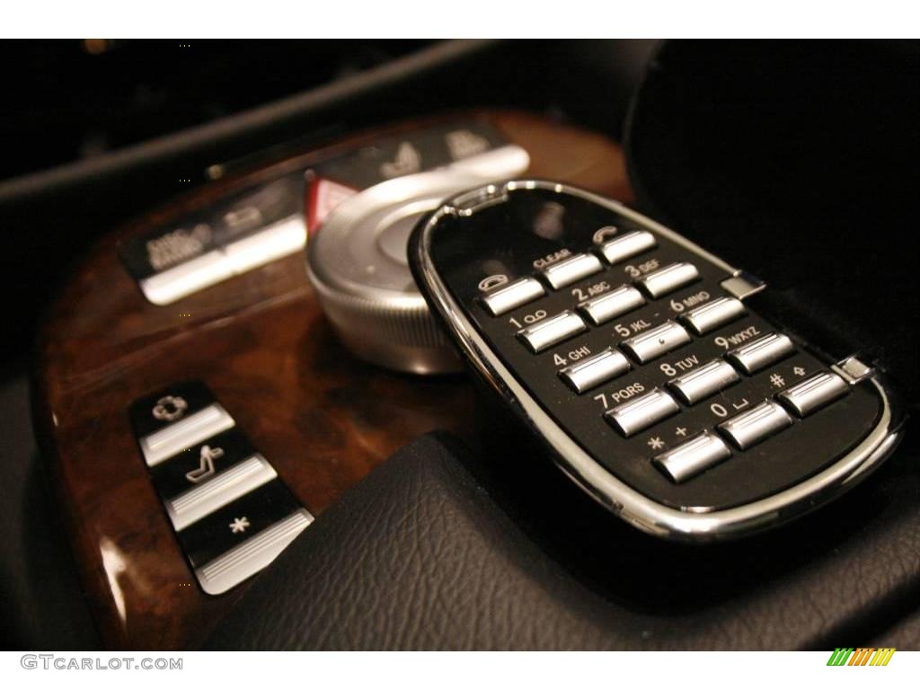 2008 S 550 Sedan - Black / Black photo #13