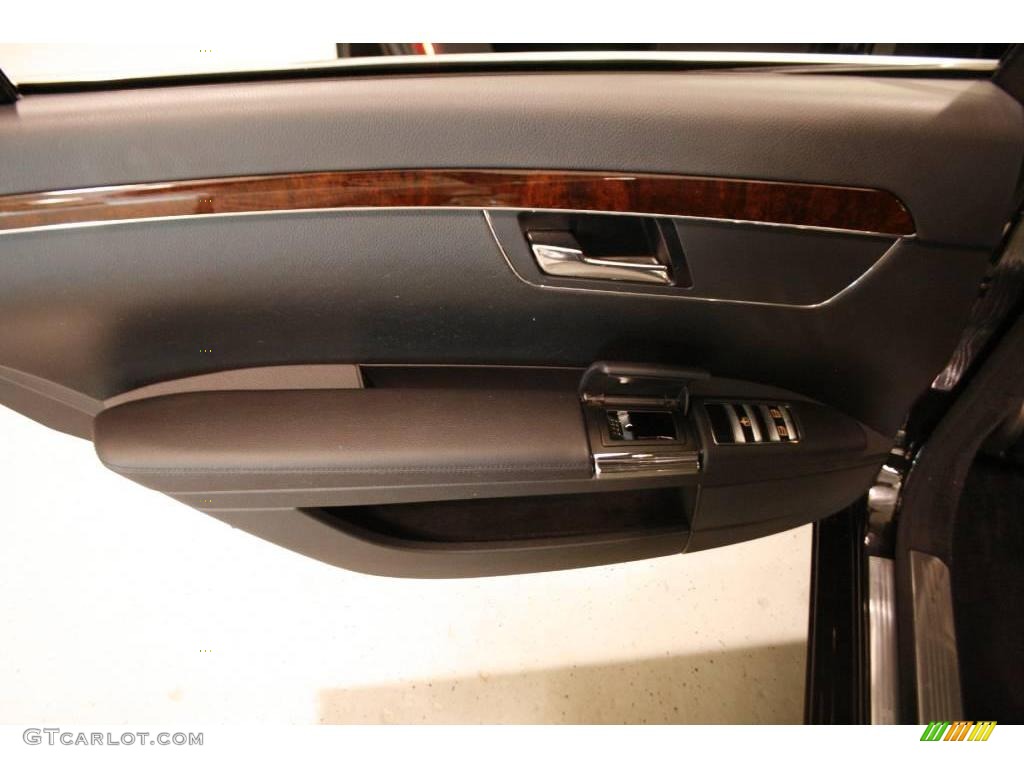 2008 S 550 Sedan - Black / Black photo #17