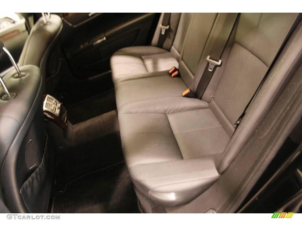 2008 S 550 Sedan - Black / Black photo #18