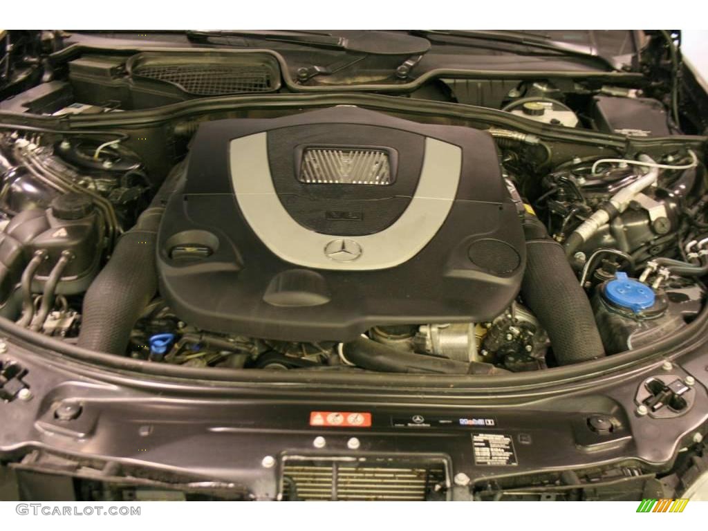 2008 S 550 Sedan - Black / Black photo #26