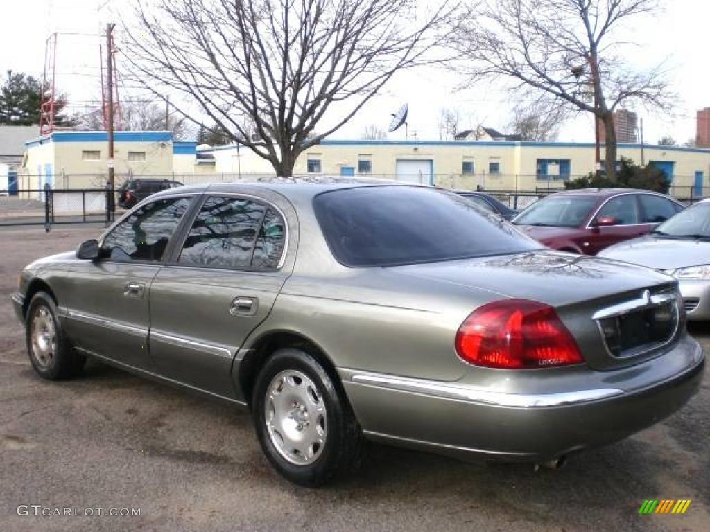 2000 Continental  - Spruce Green Metallic / Light Parchment/Medium Parchment photo #10