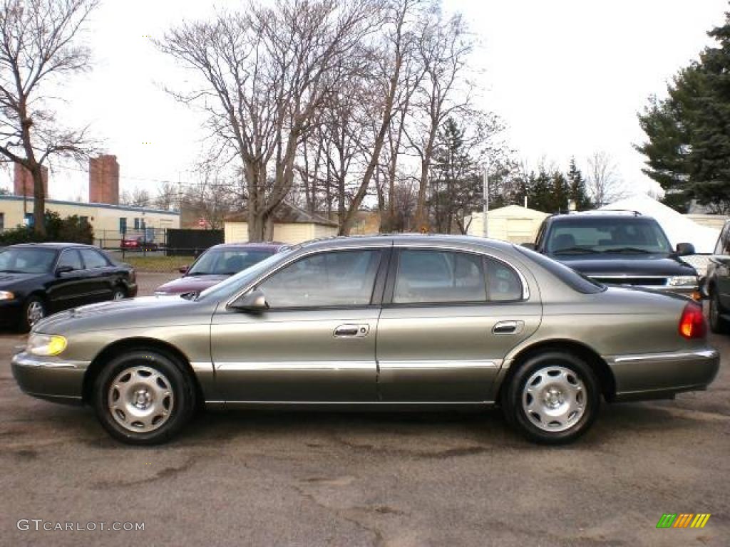 2000 Continental  - Spruce Green Metallic / Light Parchment/Medium Parchment photo #15