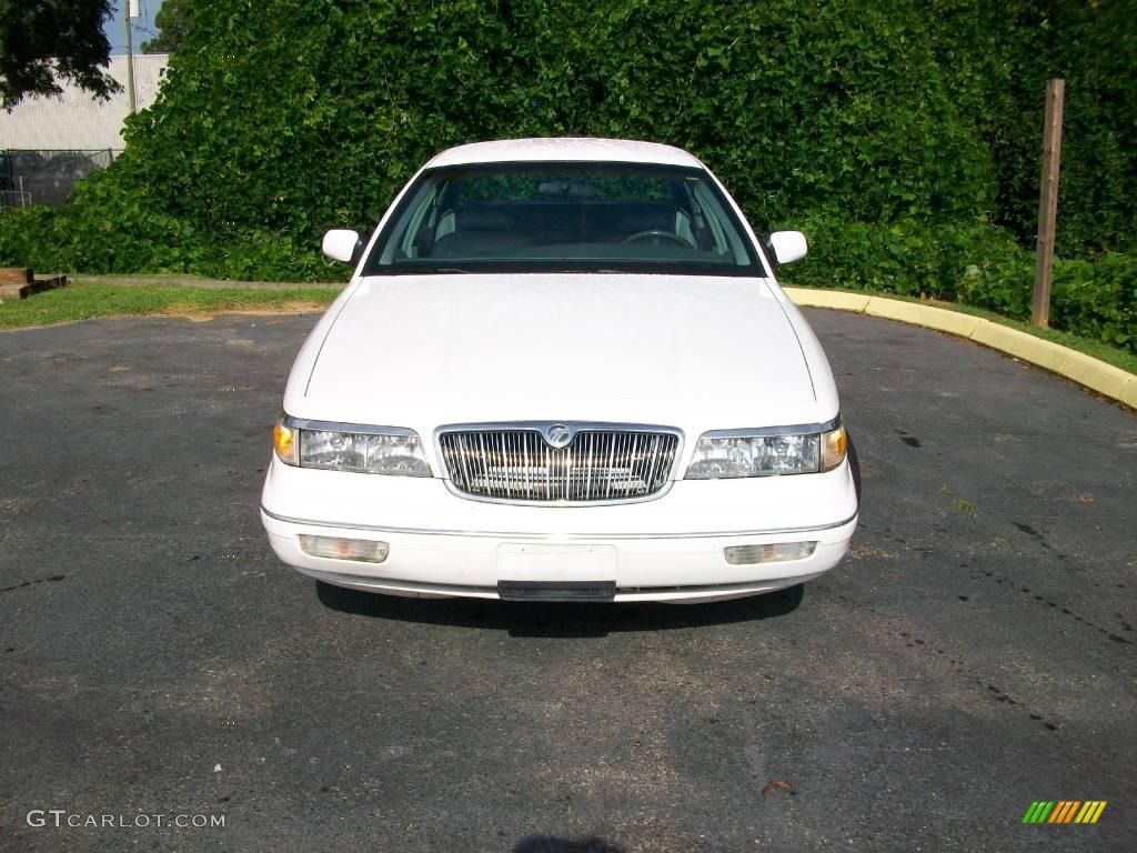 1997 Grand Marquis LS - Vibrant White / Light Graphite photo #8