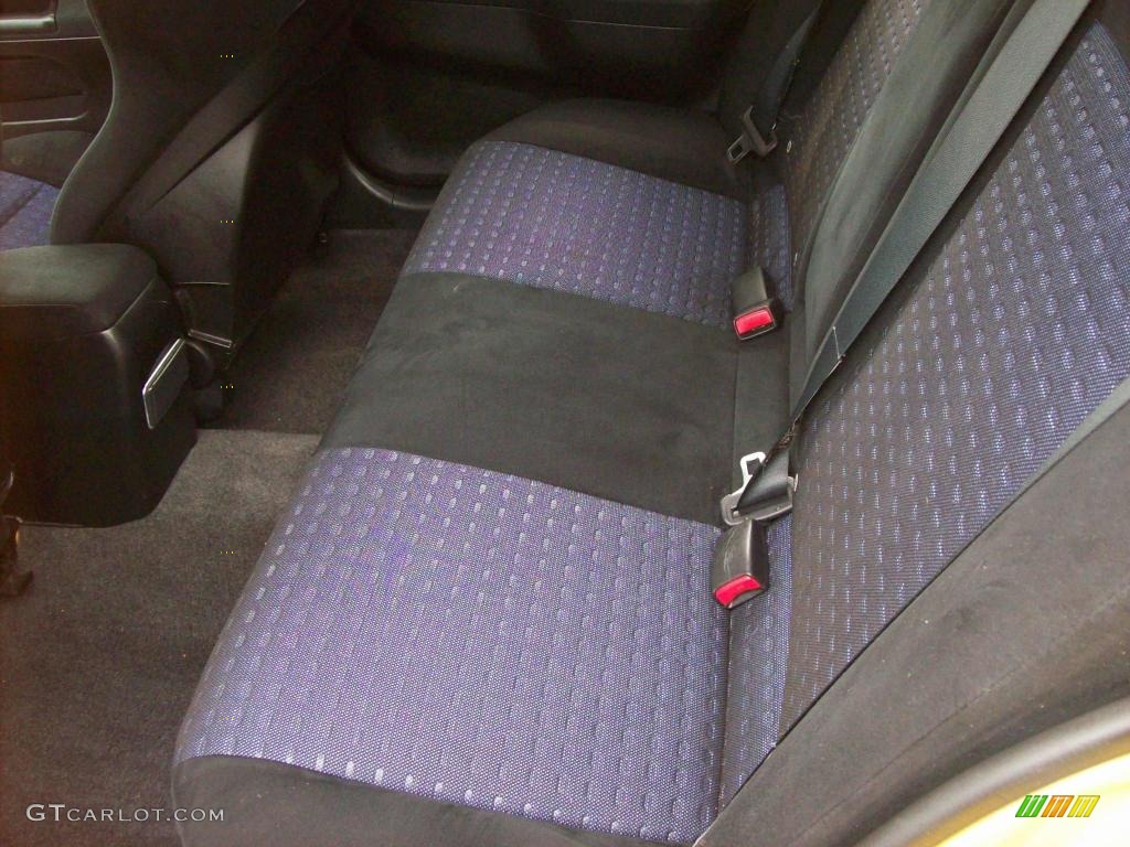 2003 Lancer Evolution VIII - Lightning Yellow / Black/Blue photo #10