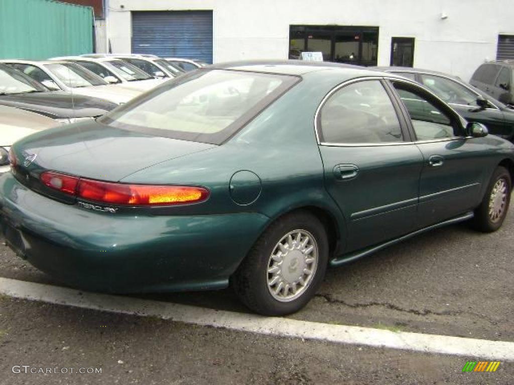 1997 Sable GS Sedan - Pacific Green Metallic / Saddle photo #3