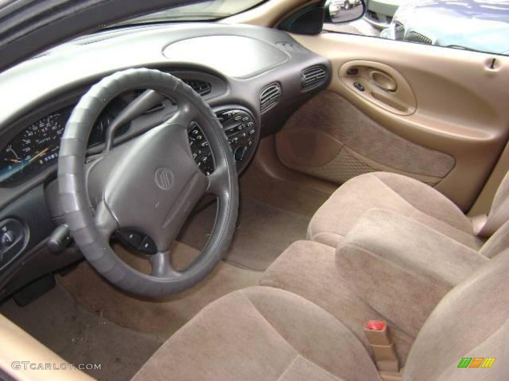 1997 Sable GS Sedan - Pacific Green Metallic / Saddle photo #5