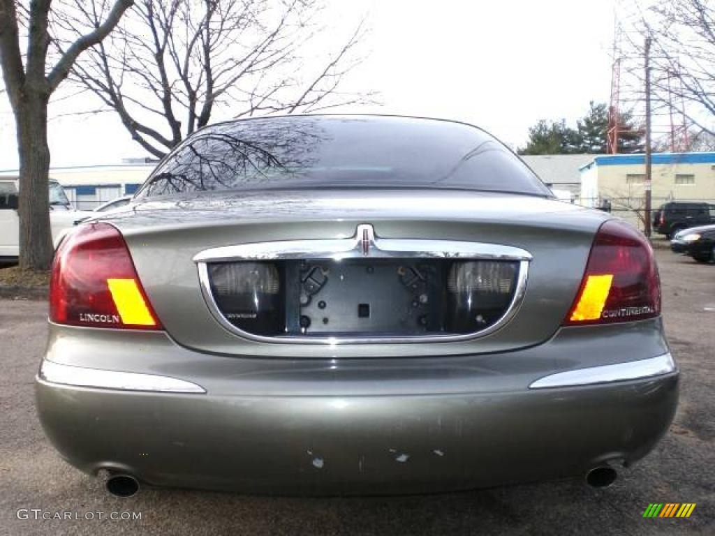 2000 Continental  - Spruce Green Metallic / Light Parchment/Medium Parchment photo #58