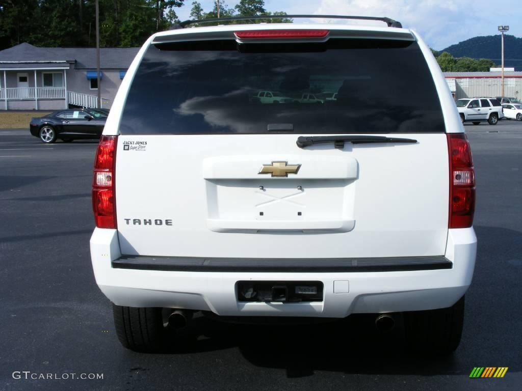 2007 Tahoe LT 4x4 - Summit White / Dark Titanium/Light Titanium photo #6