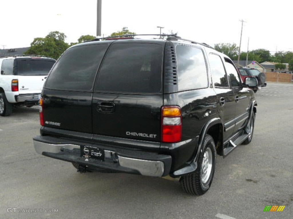 2001 Tahoe LT - Onyx Black / Tan/Neutral photo #2
