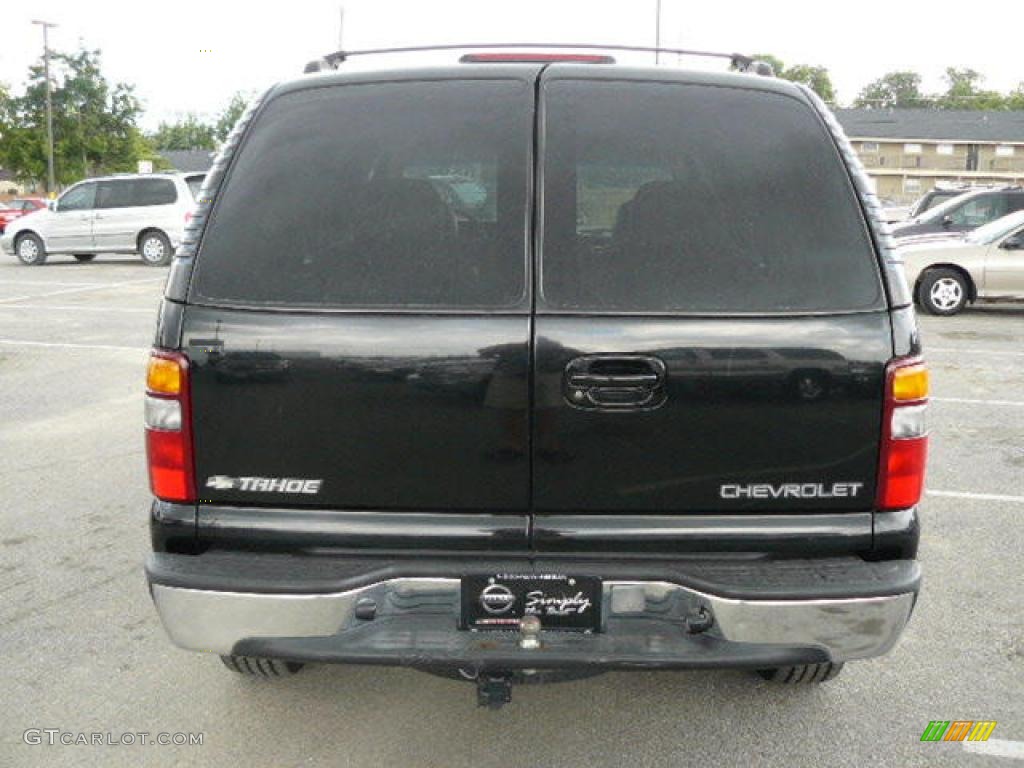2001 Tahoe LT - Onyx Black / Tan/Neutral photo #3