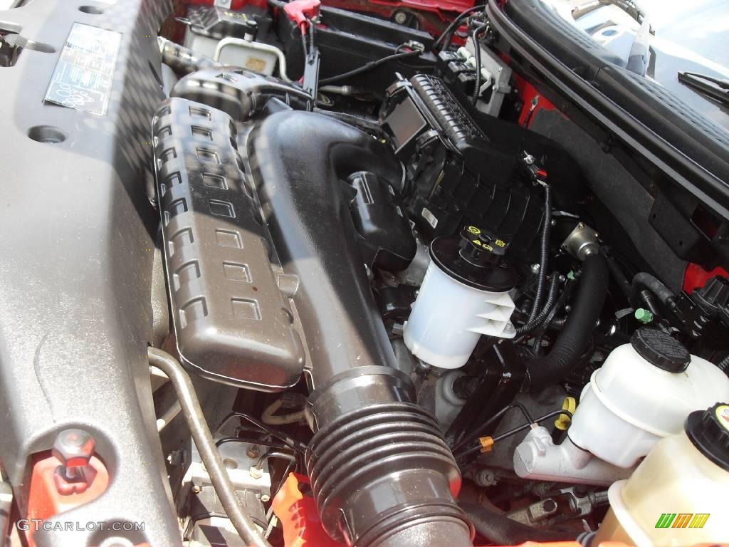 2004 F150 Lariat SuperCrew 4x4 - Bright Red / Tan photo #17