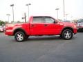 2004 Bright Red Ford F150 FX4 SuperCrew 4x4  photo #2