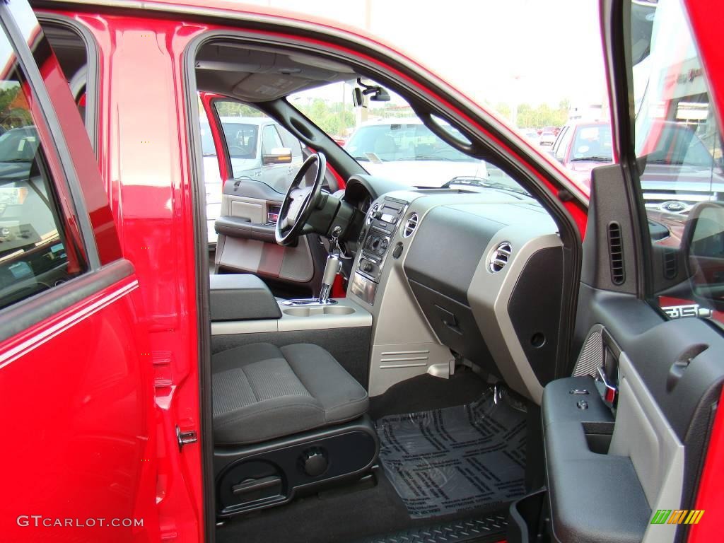 2004 F150 FX4 SuperCrew 4x4 - Bright Red / Black/Medium Flint photo #12