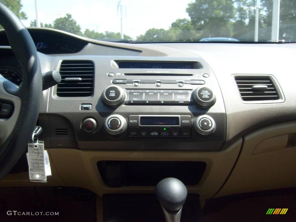 2006 Civic Hybrid Sedan - Galaxy Gray Metallic / Ivory photo #23