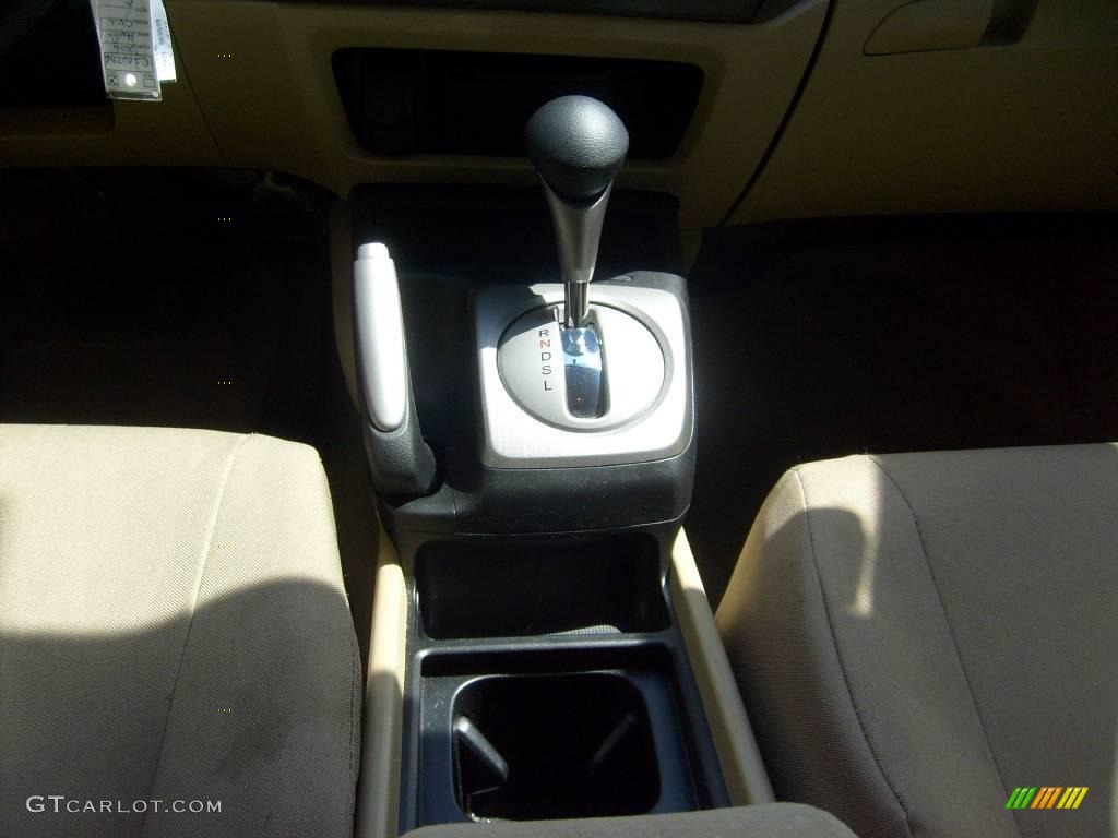 2006 Civic Hybrid Sedan - Galaxy Gray Metallic / Ivory photo #24