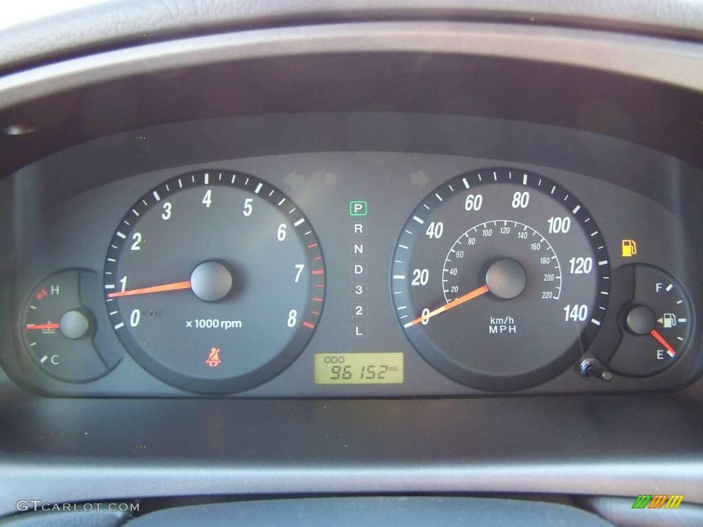 2006 Elantra GLS Sedan - Sterling Silver / Gray photo #13
