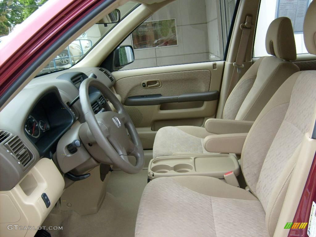 2006 CR-V LX 4WD - Redondo Red Pearl / Ivory photo #10
